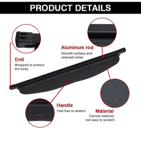 Powerty soft flannel endcap protecting car trim and reducing noise
