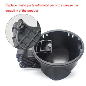 POWERWORKS aluminum housing detail demonstrating corrosion resistance and solid build