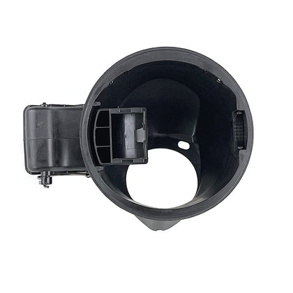 POWERWORKS front view of fuel door assembly showing clean fit and reliable function