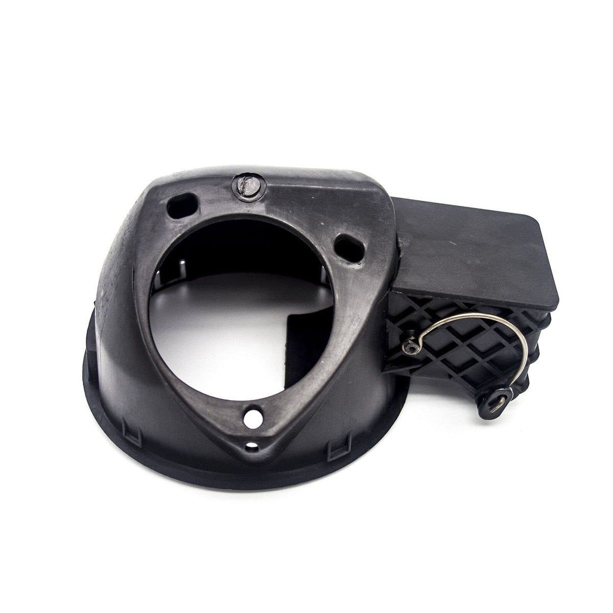 POWERWORKS assembly installed on F-150 illustrating aligned filler access and ease