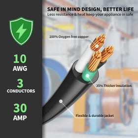 POWGRN insulated handle image demonstrating easy, safe grip