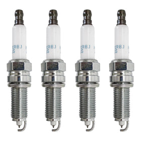 Powkos front packaging showing four spark plugs and brand logo, reliable replacement benefit