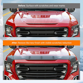 powoq side profile installed on GMC Sierra 1500 illustrating aerodynamic fit