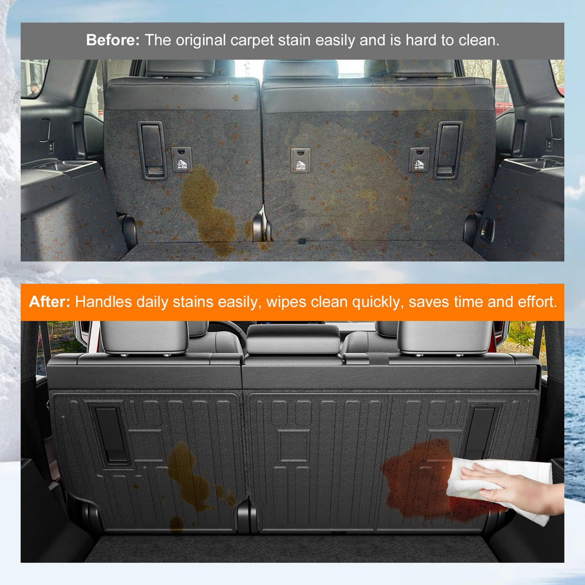 powoq installed in Land Cruiser trunk demonstrating full coverage