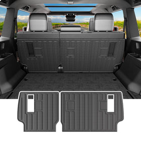 powoq front packaging showing trunk liner folded, clear fit for model
