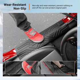powoq scale comparison with foot showing proportion and enhanced step safety