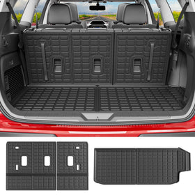 powoq trunk mat front view showing full coverage and clean protection