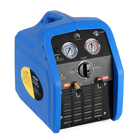 P PBAUTOS front view showing compact recovery unit and rugged casing benefit portability