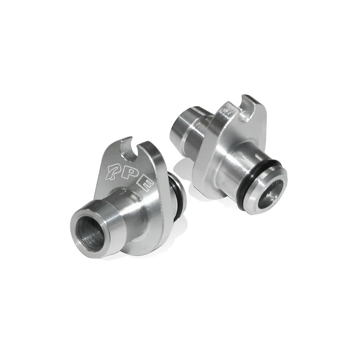 PPE billet crankcase breather front view showing fitment and durable finish