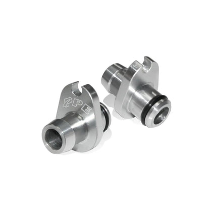PPE billet crankcase breather front view showing fitment and durable finish