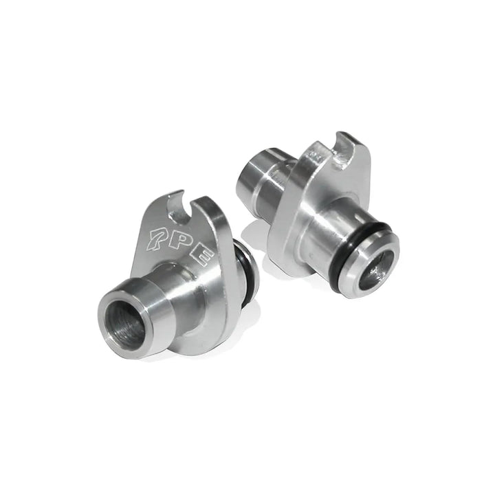 PPE billet crankcase breather front view showing fitment and durable finish