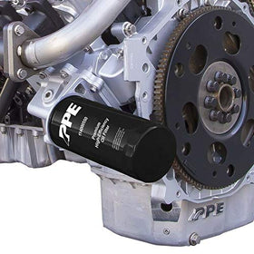 Pacific Performance Engineering mechanic installing filter showing easy replacement benefit
