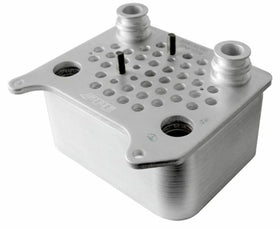 Pacific Performance Engineering core close-up highlighting larger passages and added cooling row for better heat transfer