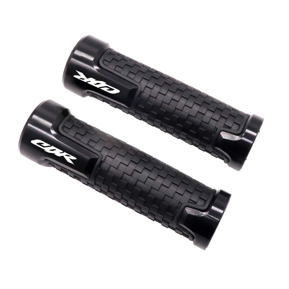 PPXIONG front view of grips showing fit and branded CBR logo for upgraded appearance