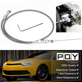PQY close-up of braided cable and extruded liner demonstrating low-friction longevity