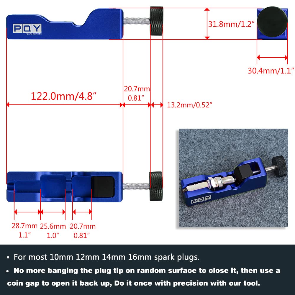 PQY brass 0.010 inch blade focused for electronic ignition systems showing compatibility benefit