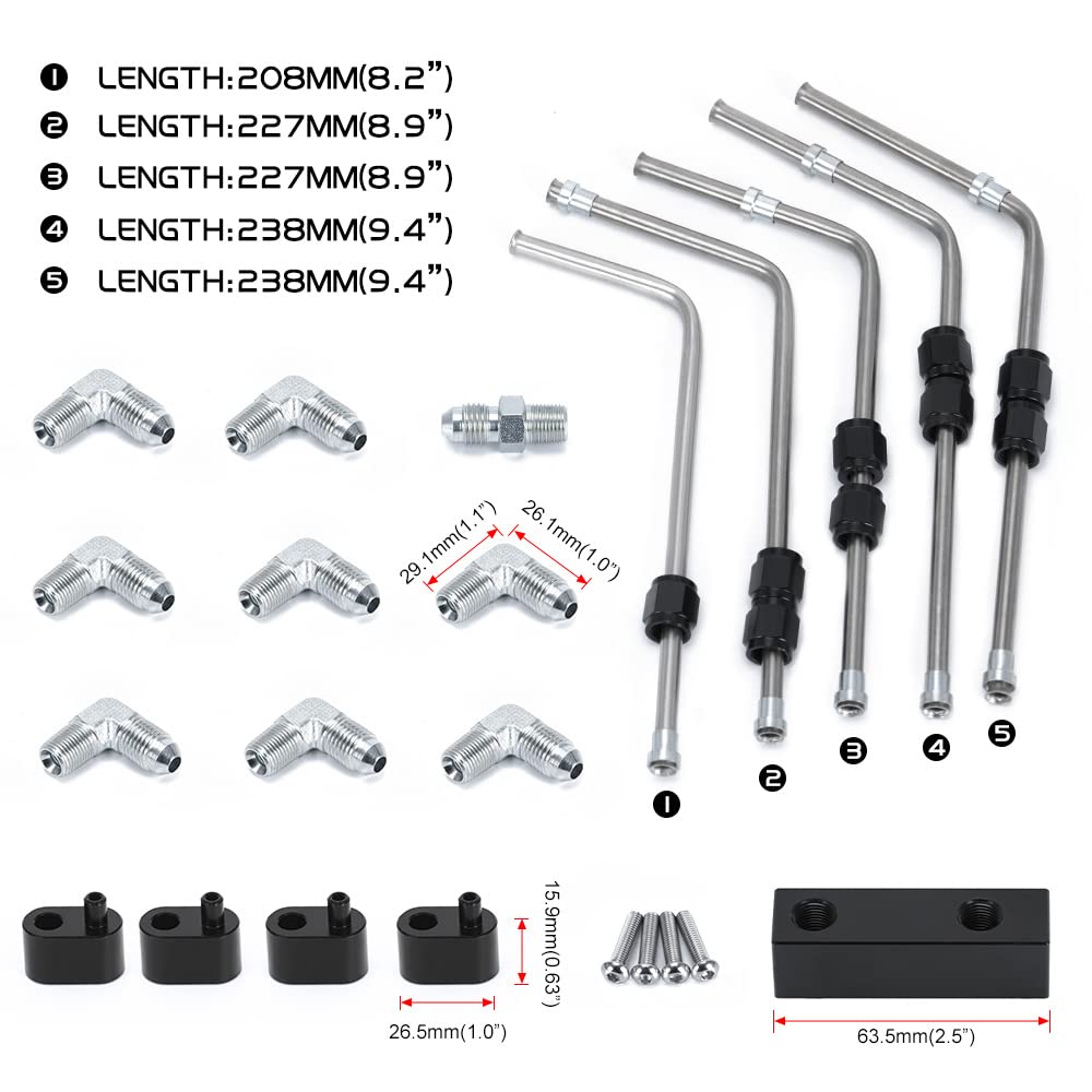 PQY couplers and end fittings layout demonstrating modularity and easy routing benefit