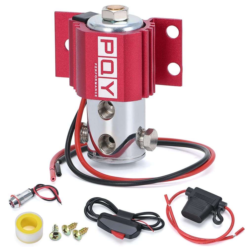 PQY front brake line lock kit front view showing red valve and components for reliable launches