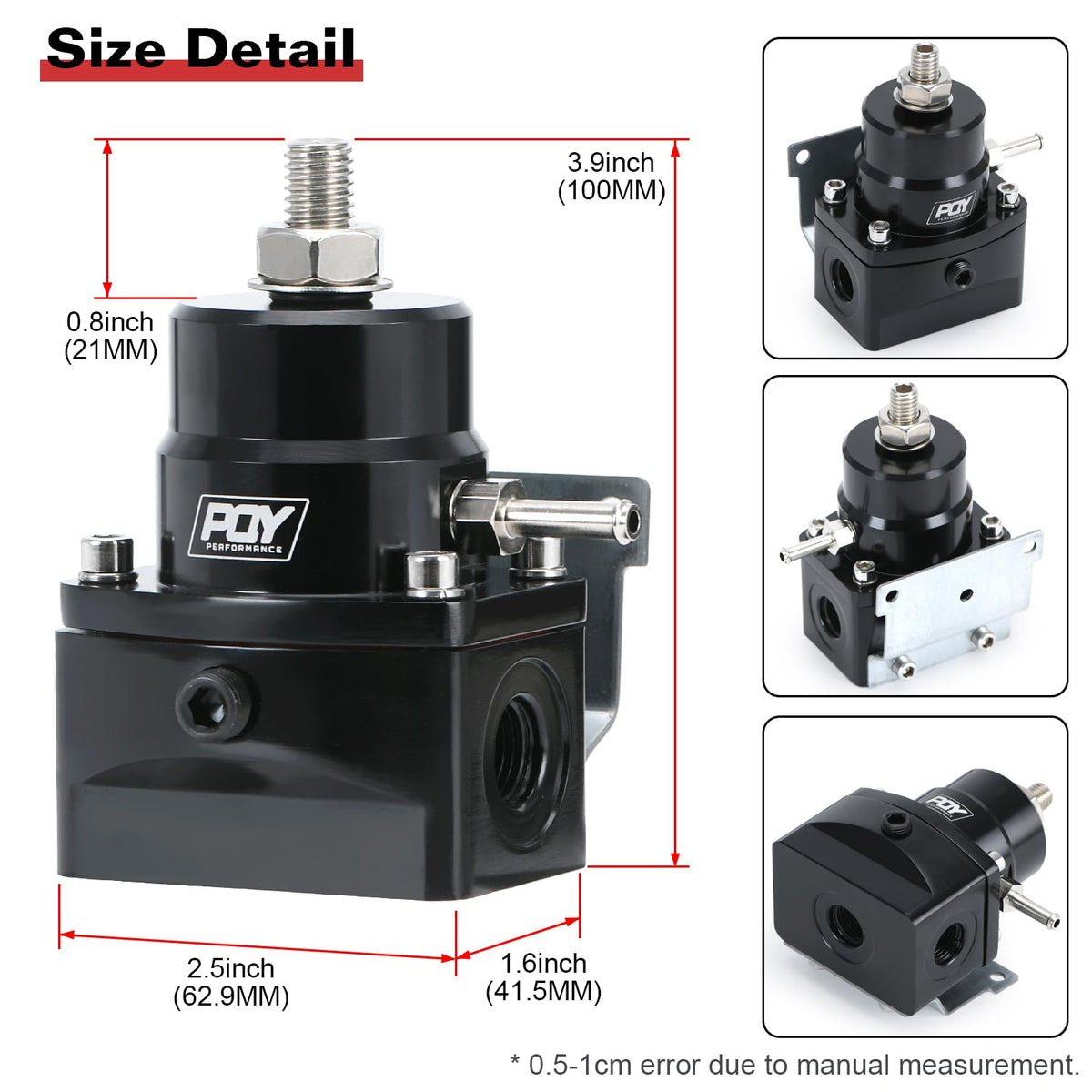 PQY regulator installed in engine bay illustrating application and compact fit
