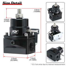 PQY regulator installed in engine bay illustrating application and compact fit