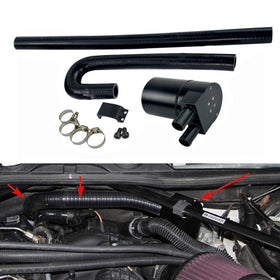 PQY mounted on engine bay in lifestyle shot showing stealth appearance benefit