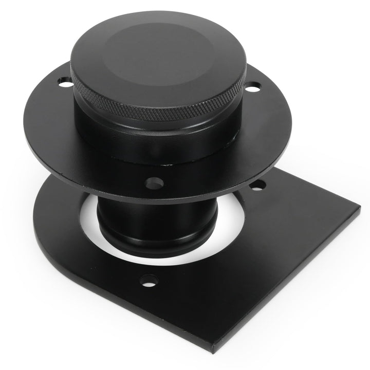 PQY remote filler neck front view showing clean external fill point and durability
