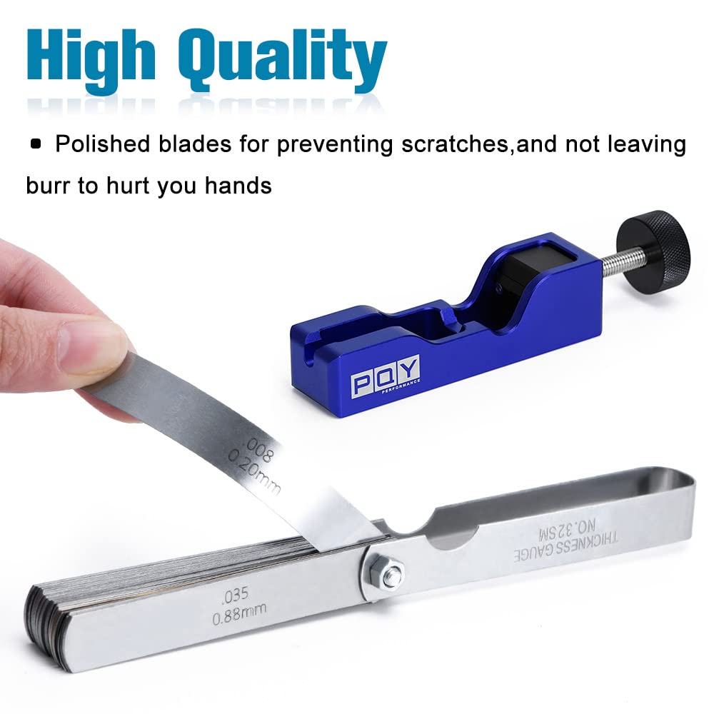 PQY gap tool beside a coin showing compact size for portability and workshop convenience benefit
