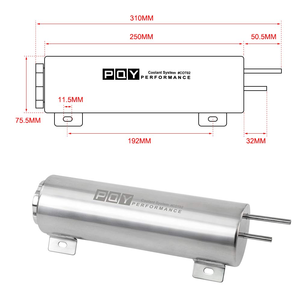 PQY close-up of twist-on aluminum cap and threads for secure sealing