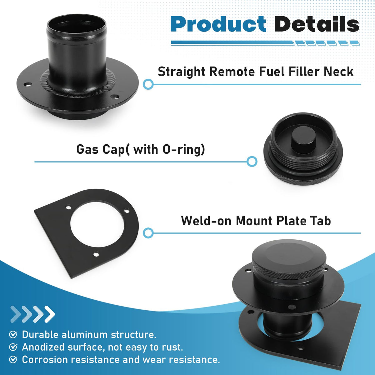 PQY weld-on bracket detail displaying sturdy alloy steel support for safe mounting
