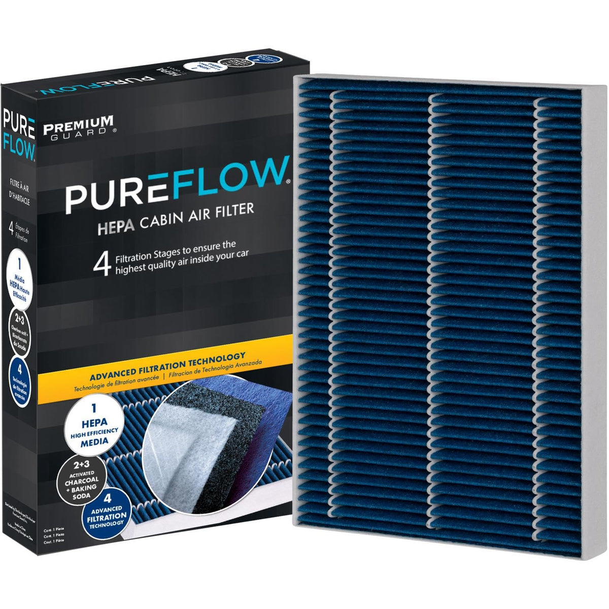 Premium Guard front packaging showing PC99334HX and fitment benefits