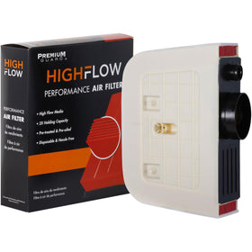 Premium Guard front packaging showing filter model and fitment benefits