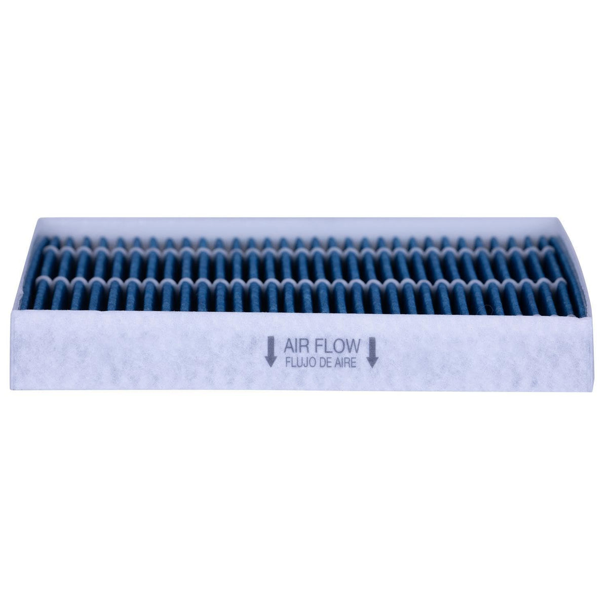 Premium Guard cabin filter installed in vehicle showing clean HVAC performance