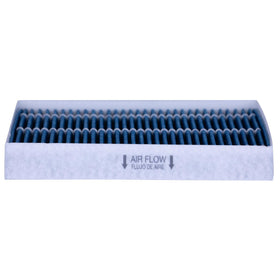 Premium Guard cabin filter installed in vehicle showing clean HVAC performance