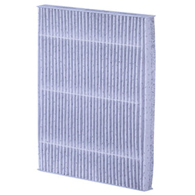 Premium Guard filter installed in vehicle HVAC housing demonstrating easy fit
