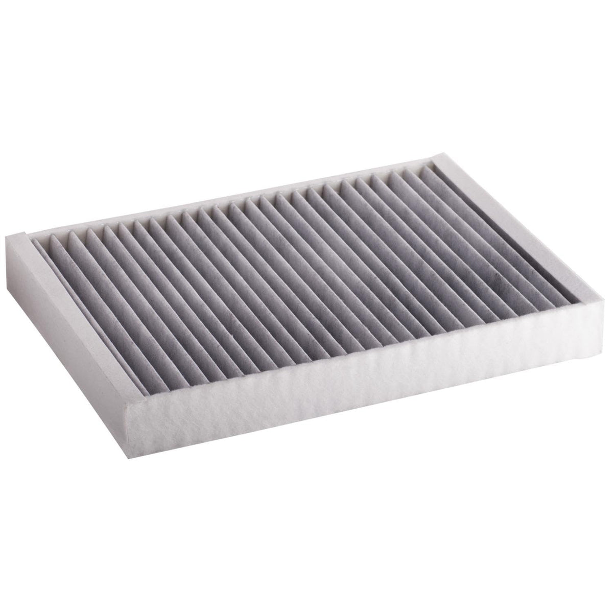 Premium Guard filter installed in a cabin filter slot for easy replacement