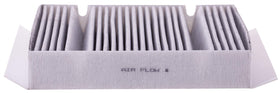 Premium Guard label close-up showing part number and airflow arrow for correct installation