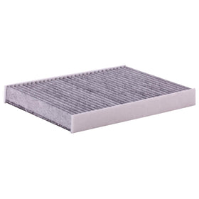 Premium Guard filter in vehicle cabin during road trip providing fresher air