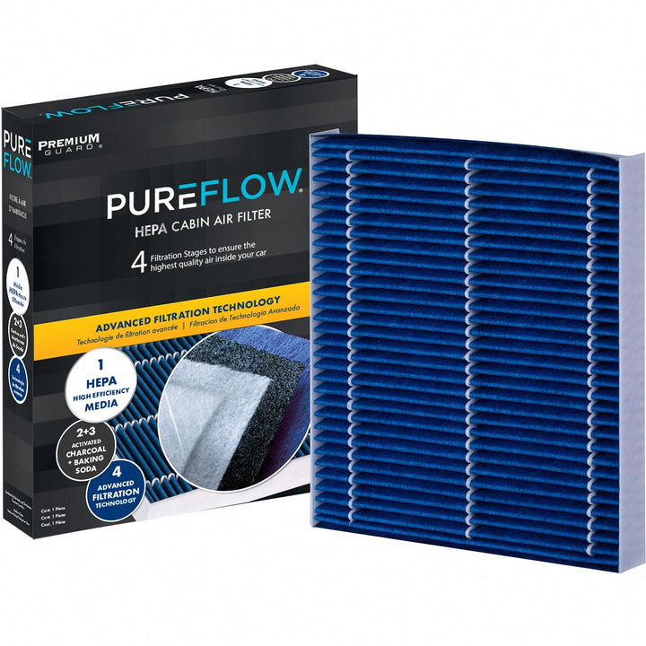 Premium Guard front view of PC4479HX packaging showing product benefit of clear fitment