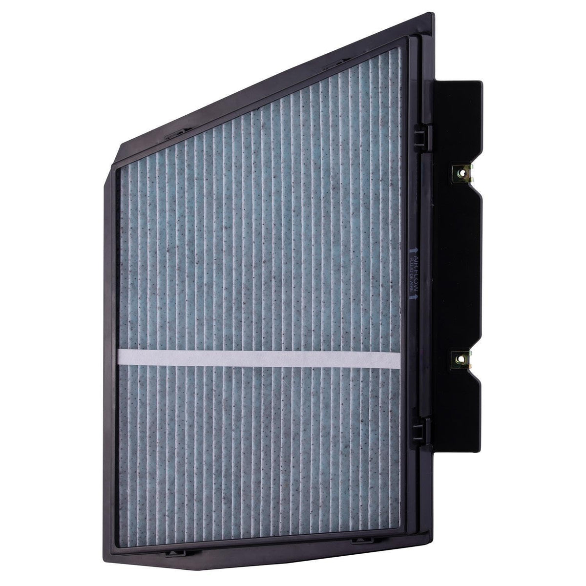 Premium Guard filter edge seal close-up showing secure fit and airflow