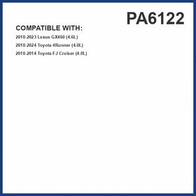 Premium Guard PG PA6122 side seal detail highlighting tight airbox seal and leak prevention