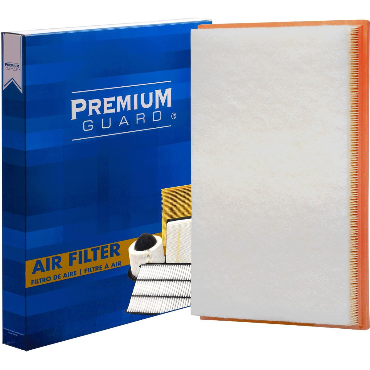 Premium Guard PG PA90045 front view showing clean element and fit