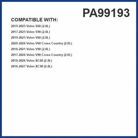 Premium Guard PG PA99193 pleat detail close-up highlighting high particle capture