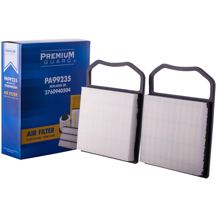 Premium Guard PG PA99235 front view showing clean fit and brand protection