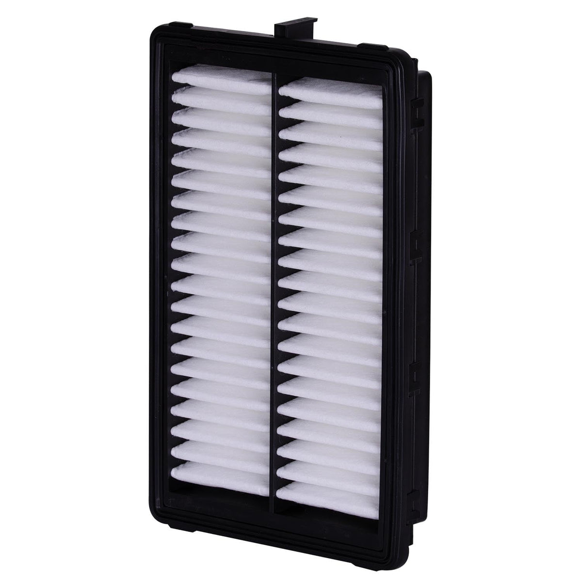 Mechanic fitting Premium Guard filter in workshop for fast replacement