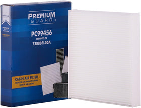 Premium Guard front packaging showing filter and fit information for quick identification
