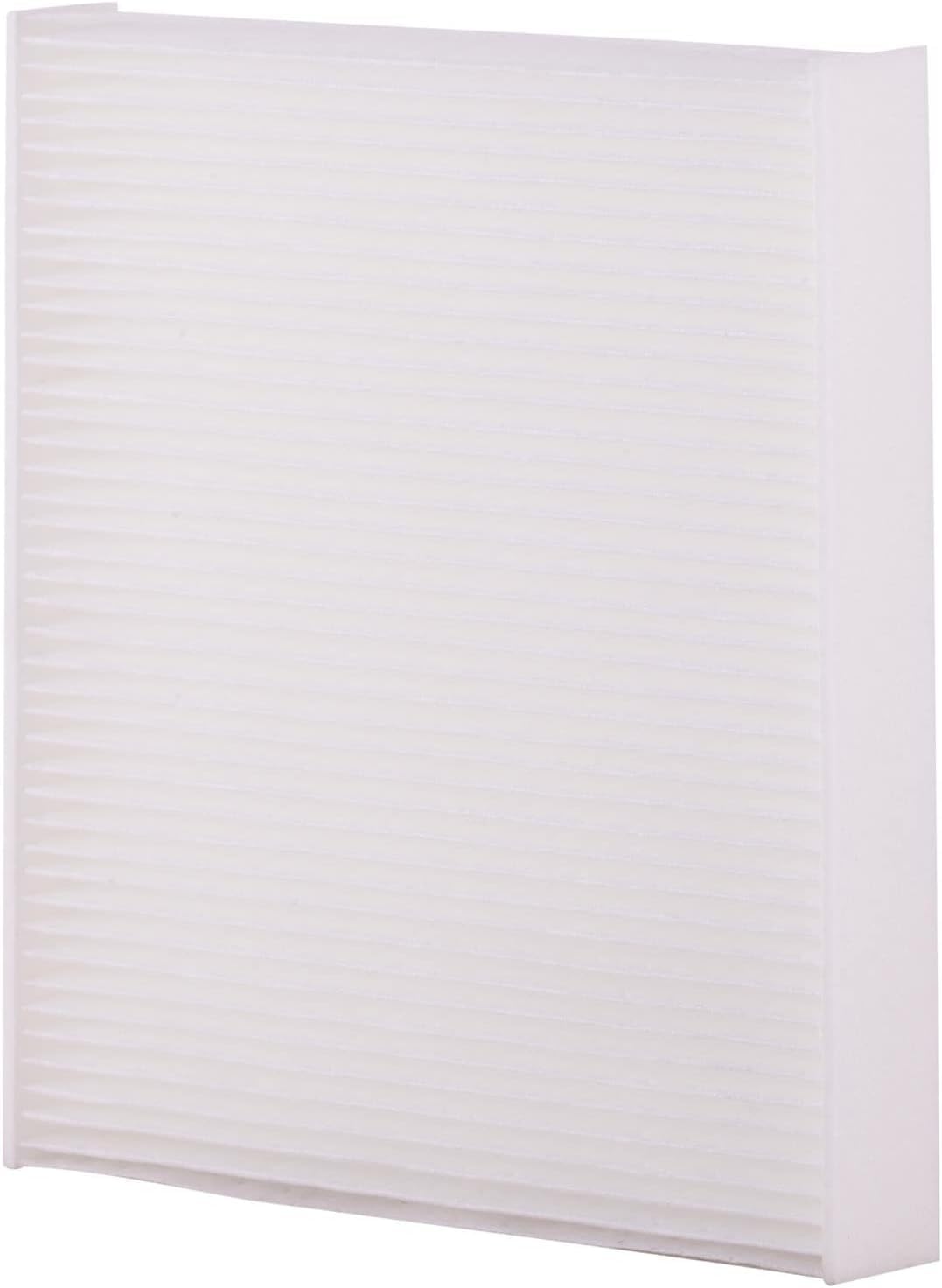Premium Guard installed in vehicle cabin filter slot illustrating easy replacement benefit