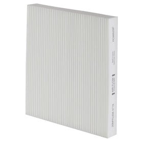 Premium Guard filter next to ruler showing dimensions for exact fitment