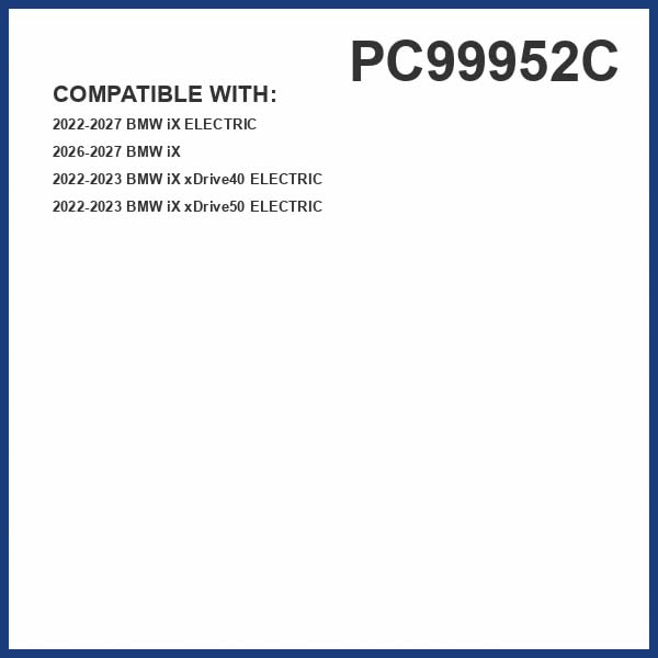 Premium Guard side profile of the cabin filter for easy visual fit confirmation