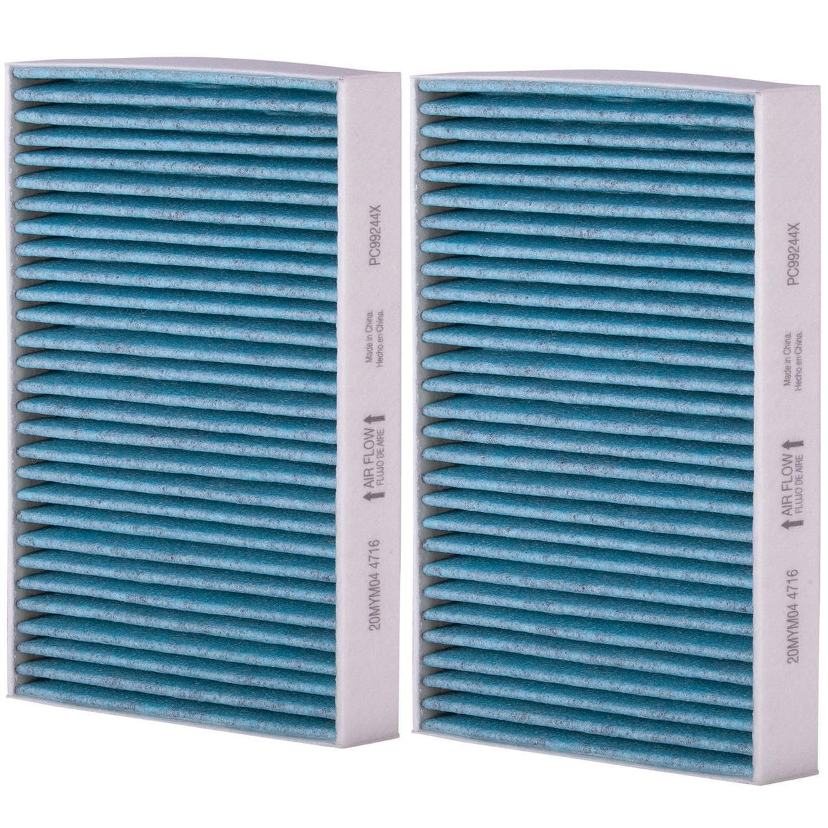 Premium Guard PUREFLOW edge seal and rigid frame close-up, ensuring a tight fit and reliable airflow