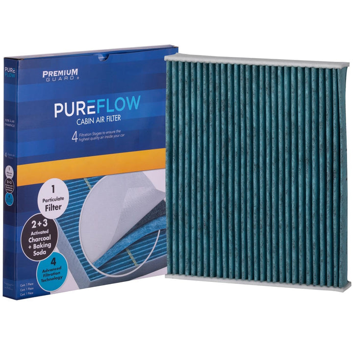 Premium Guard PUREFLOW front packaging showing compatibility and fit